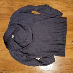 Grey pullover sweater